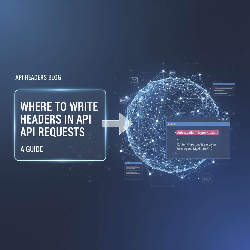 Where to Write Headers in API Requests: A Guide