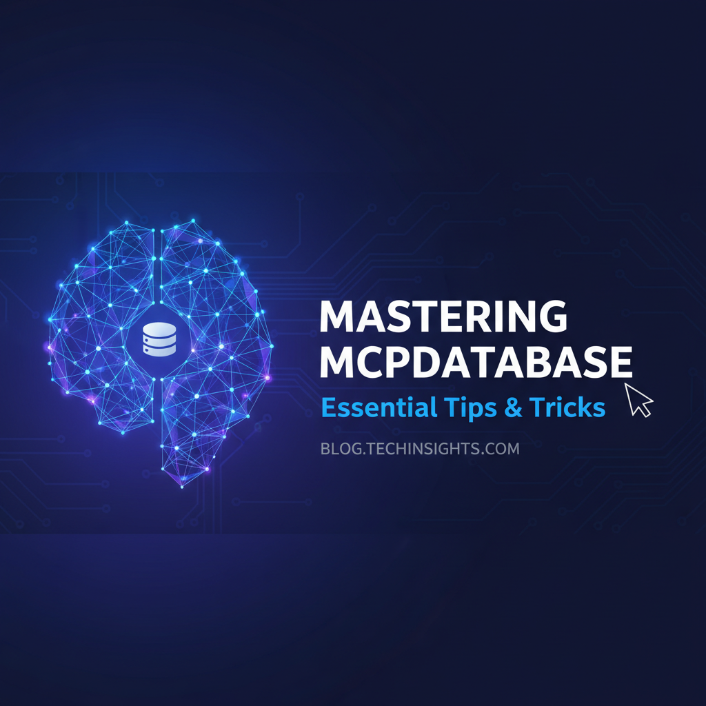 Mastering mcpdatabase: Essential Tips & Tricks