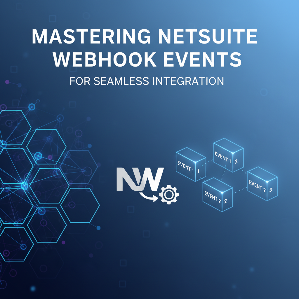 Mastering NetSuite Webhook Events for Seamless Integration