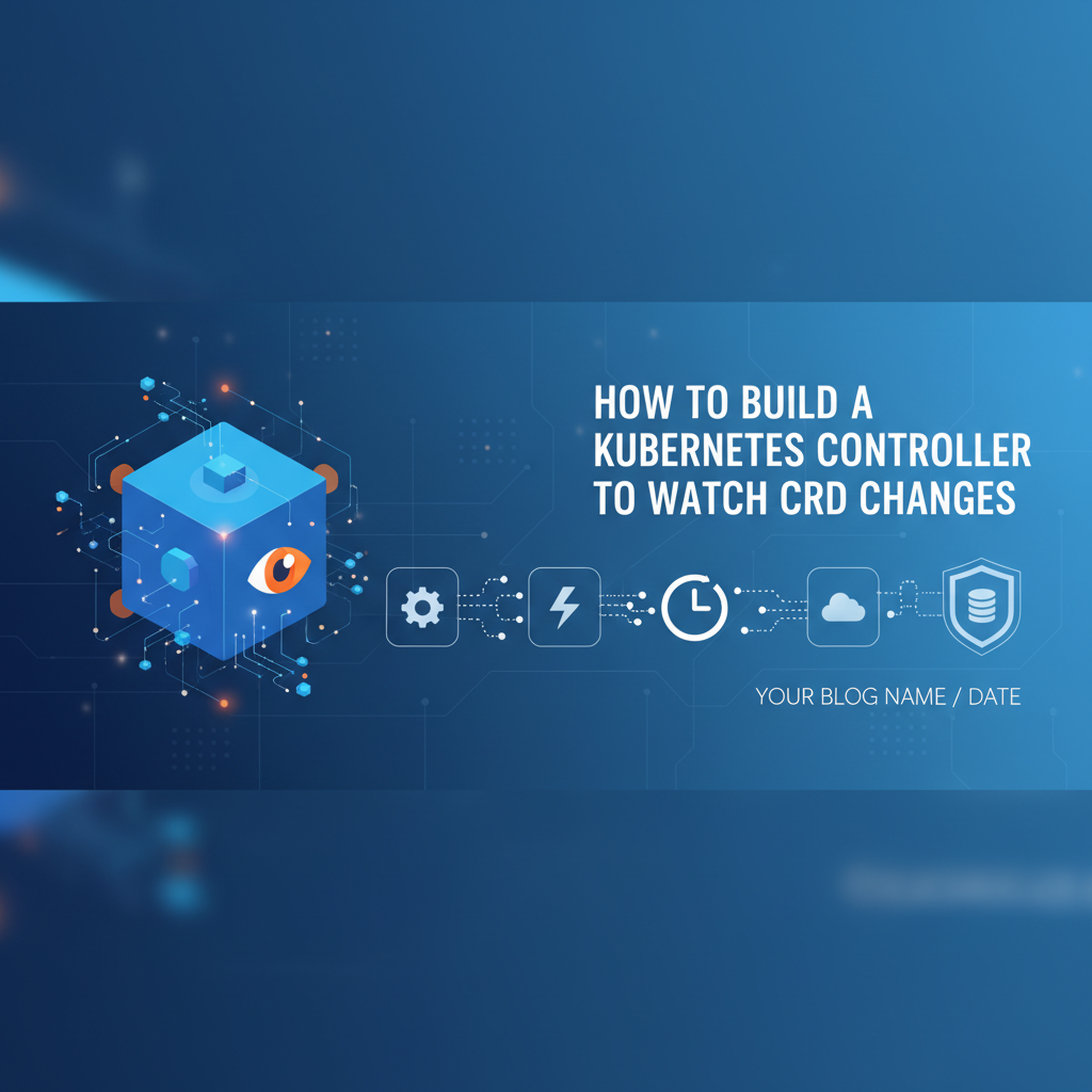 How to Build a Kubernetes Controller to Watch CRD Changes