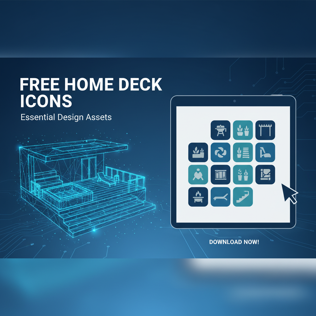 Free Home Deck Icons: Essential Design Assets