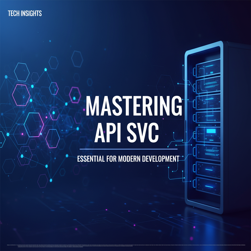 Mastering API SVC: Essential for Modern Development