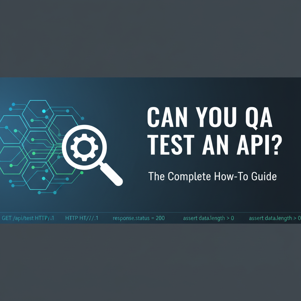 Can You QA Test an API? The Complete How-To Guide