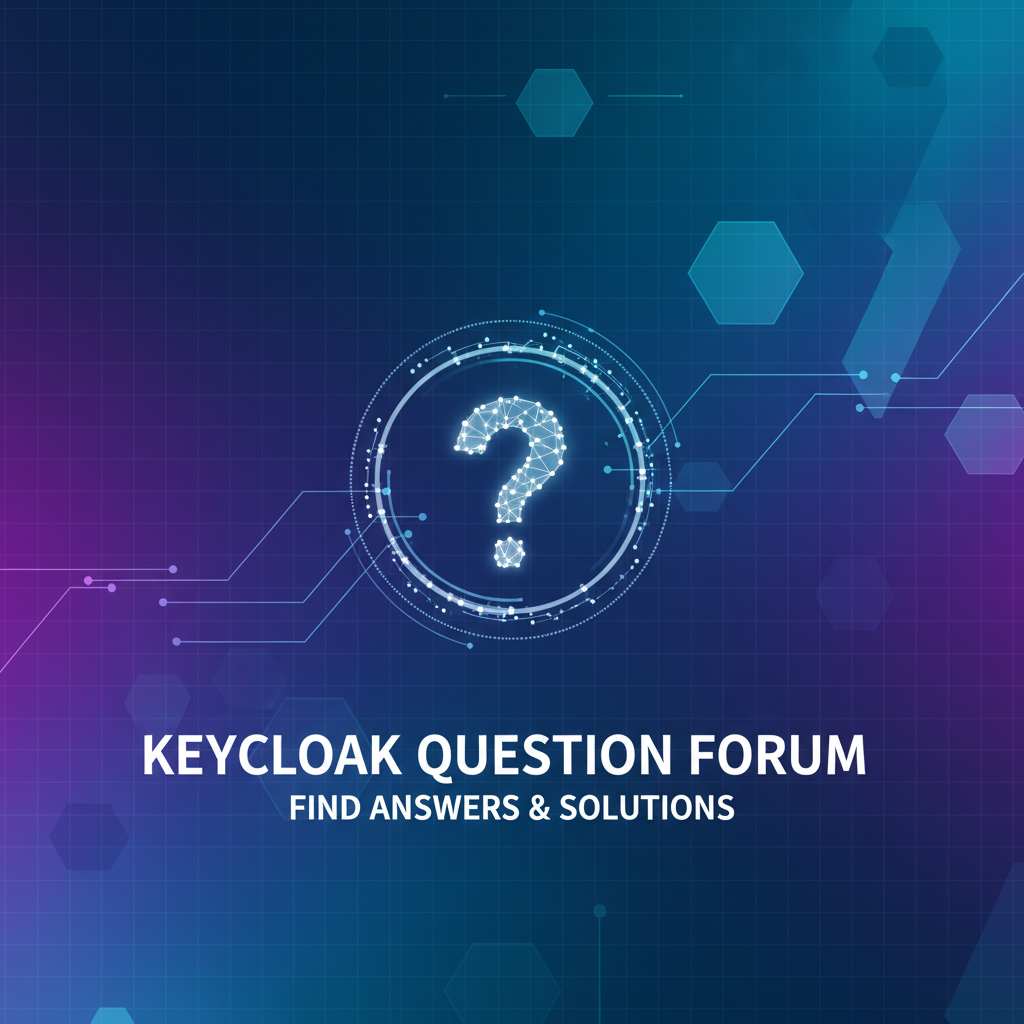 Keycloak Question Forum: Find Answers & Solutions