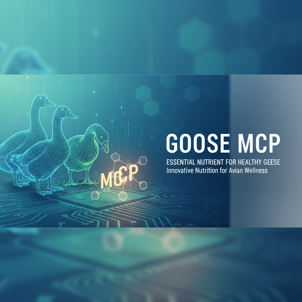 Goose MCP: Essential Nutrient for Healthy Geese