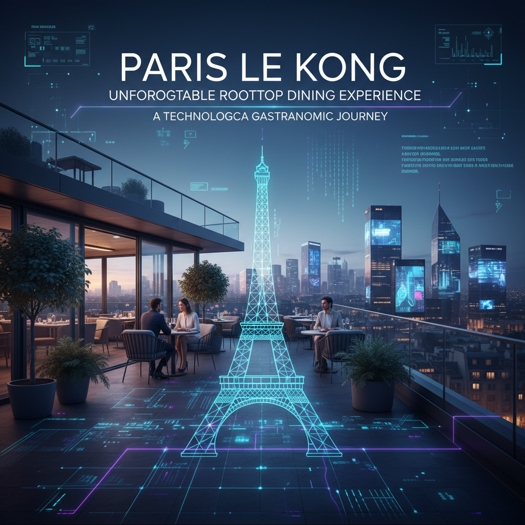 Paris Le Kong: Unforgettable Rooftop Dining Experience