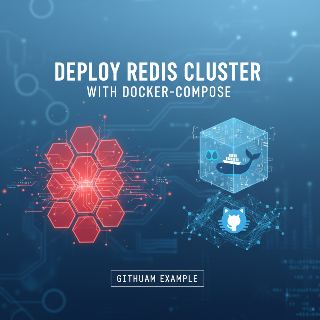Deploy Redis Cluster with Docker-Compose: GitHub Example
