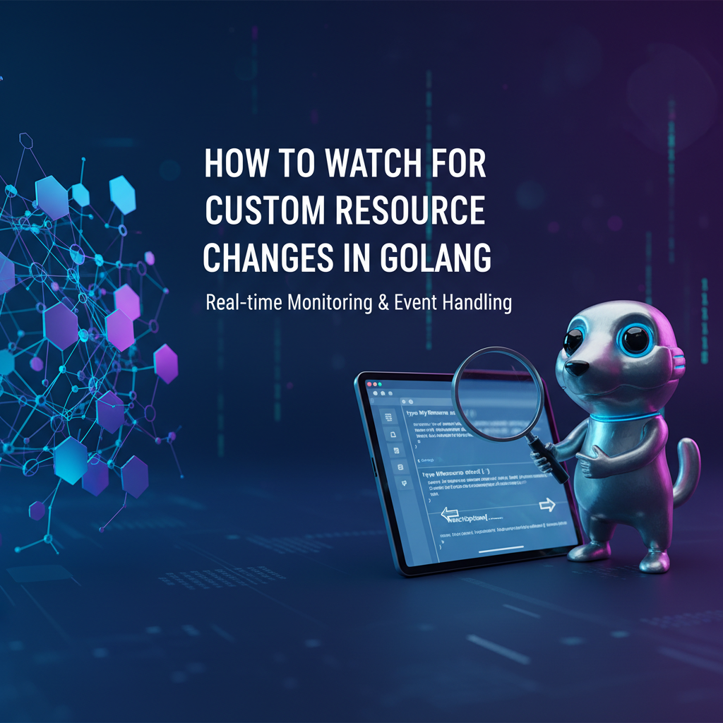 How to Watch for Custom Resource Changes in Golang