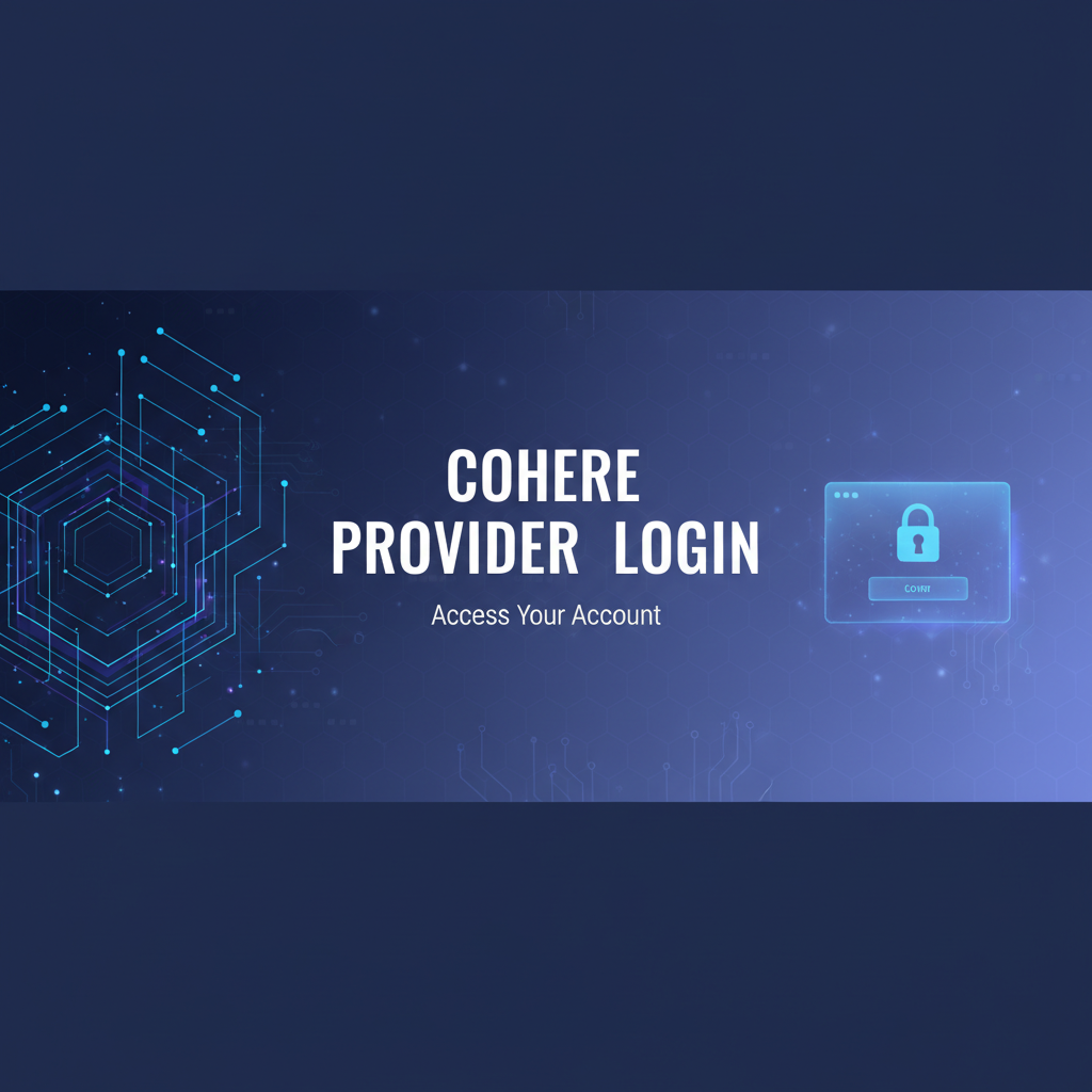 Cohere Provider Login: Access Your Account