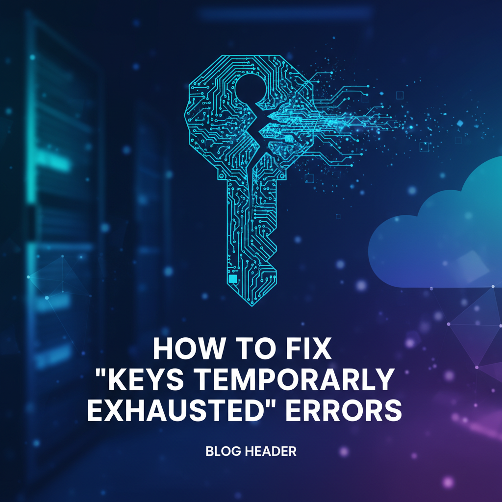 How to Fix 'Keys Temporarily Exhausted' Errors