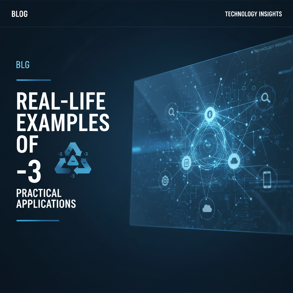 Real-Life Examples of -3: Practical Applications