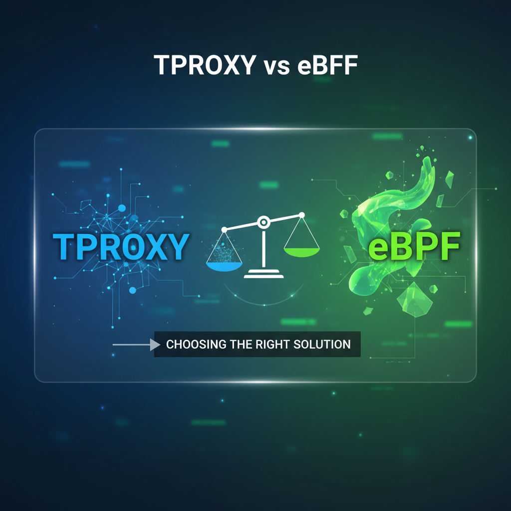 TPROXY vs eBPF: Choosing the Right Solution