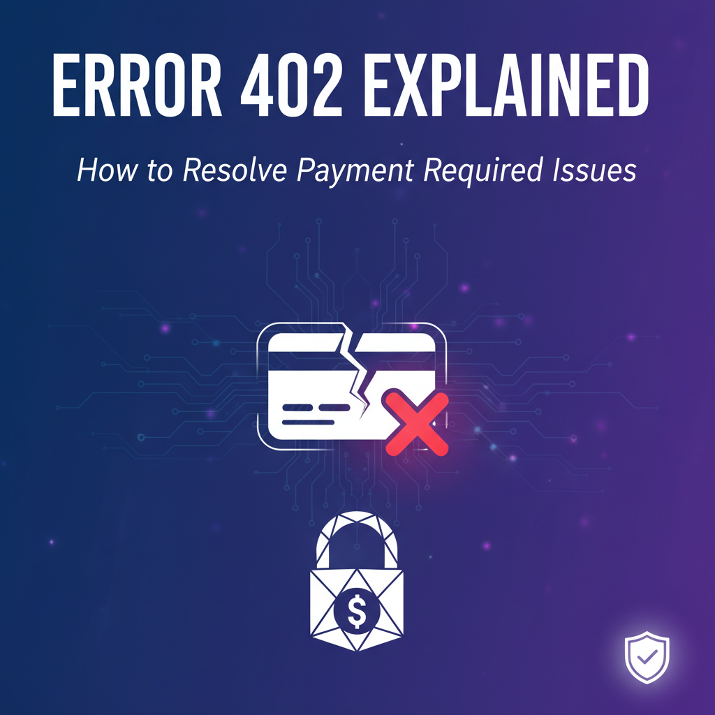 Error 402 Explained: How to Resolve Payment Required Issues