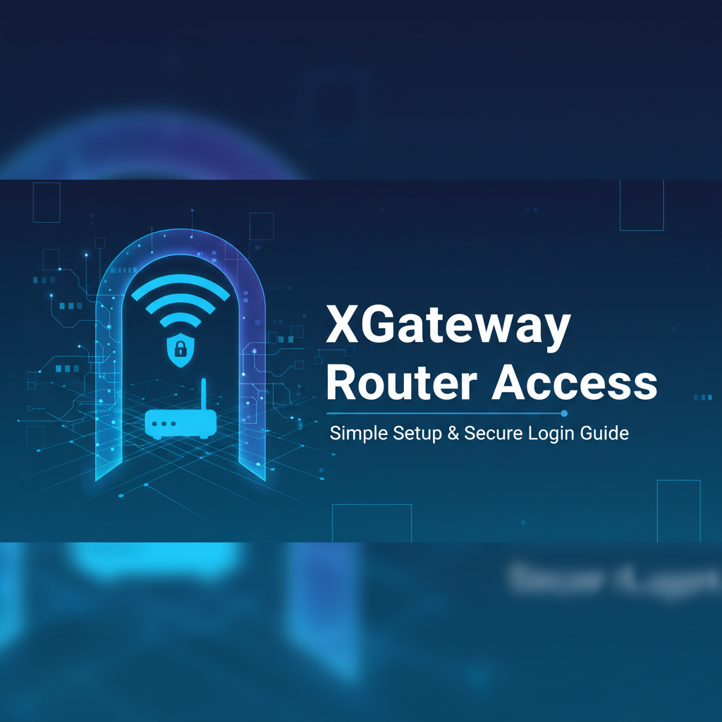 XGateway Router Access: Simple Setup & Secure Login Guide
