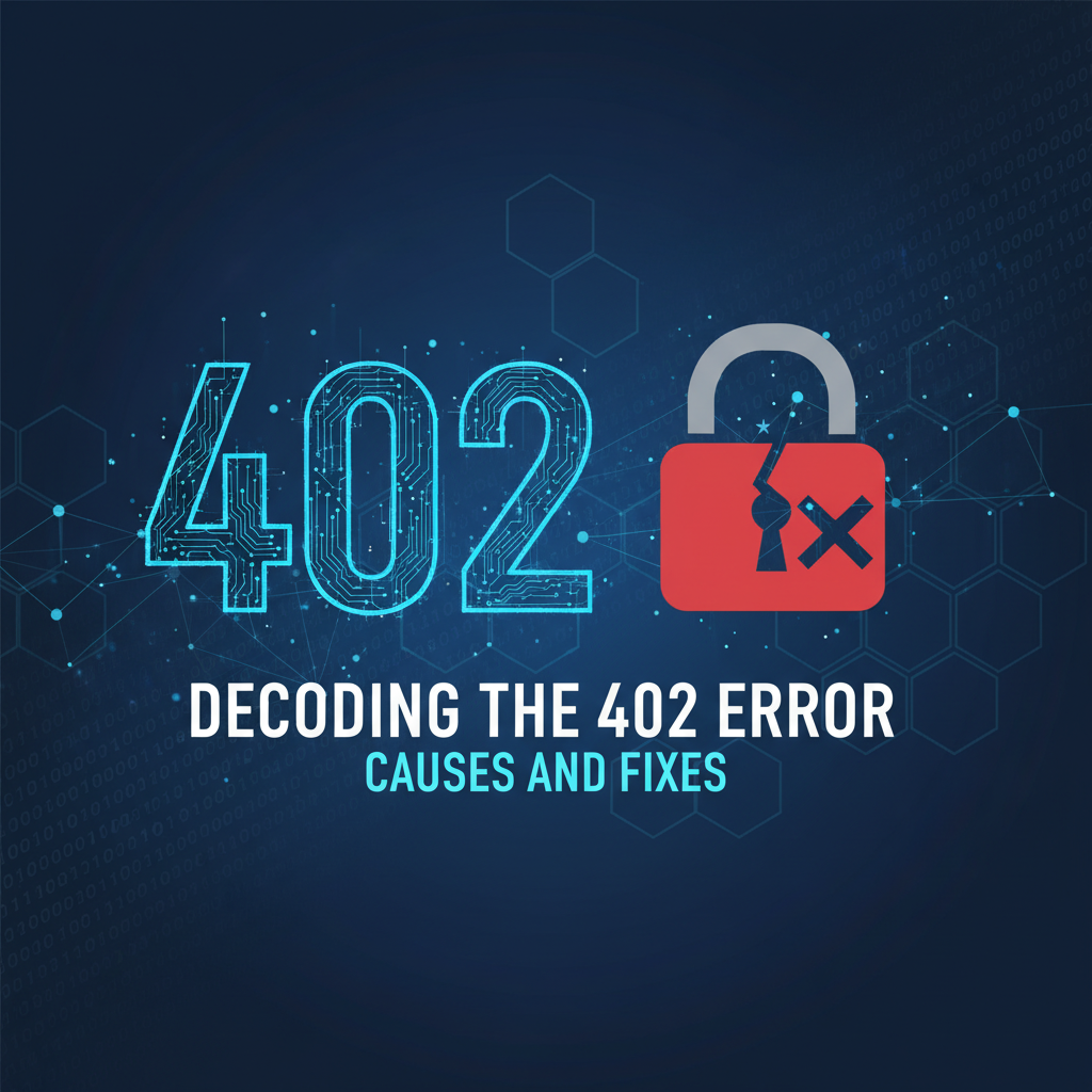Decoding the 402 Error: Causes and Fixes
