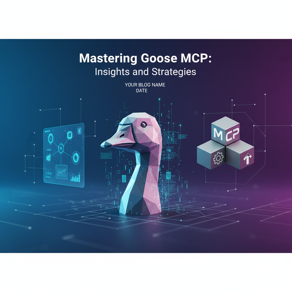 Mastering Goose MCP: Insights and Strategies