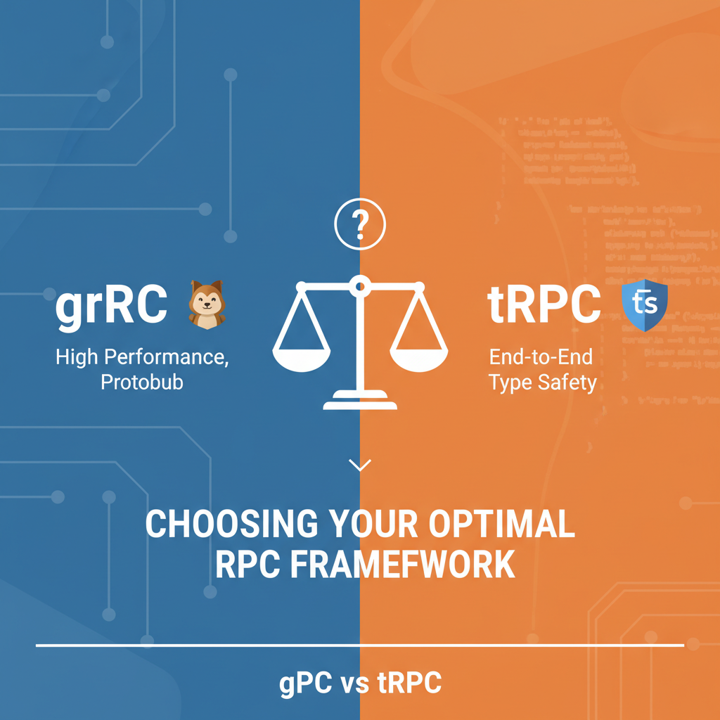 gRPC vs tRPC: Choosing Your Optimal RPC Framework