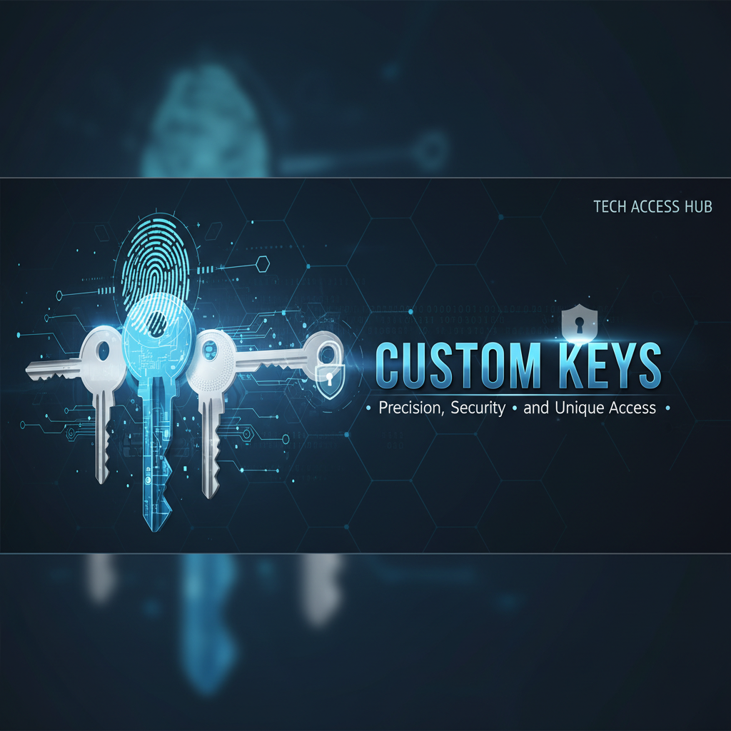 Custom Keys: Precision, Security, and Unique Access