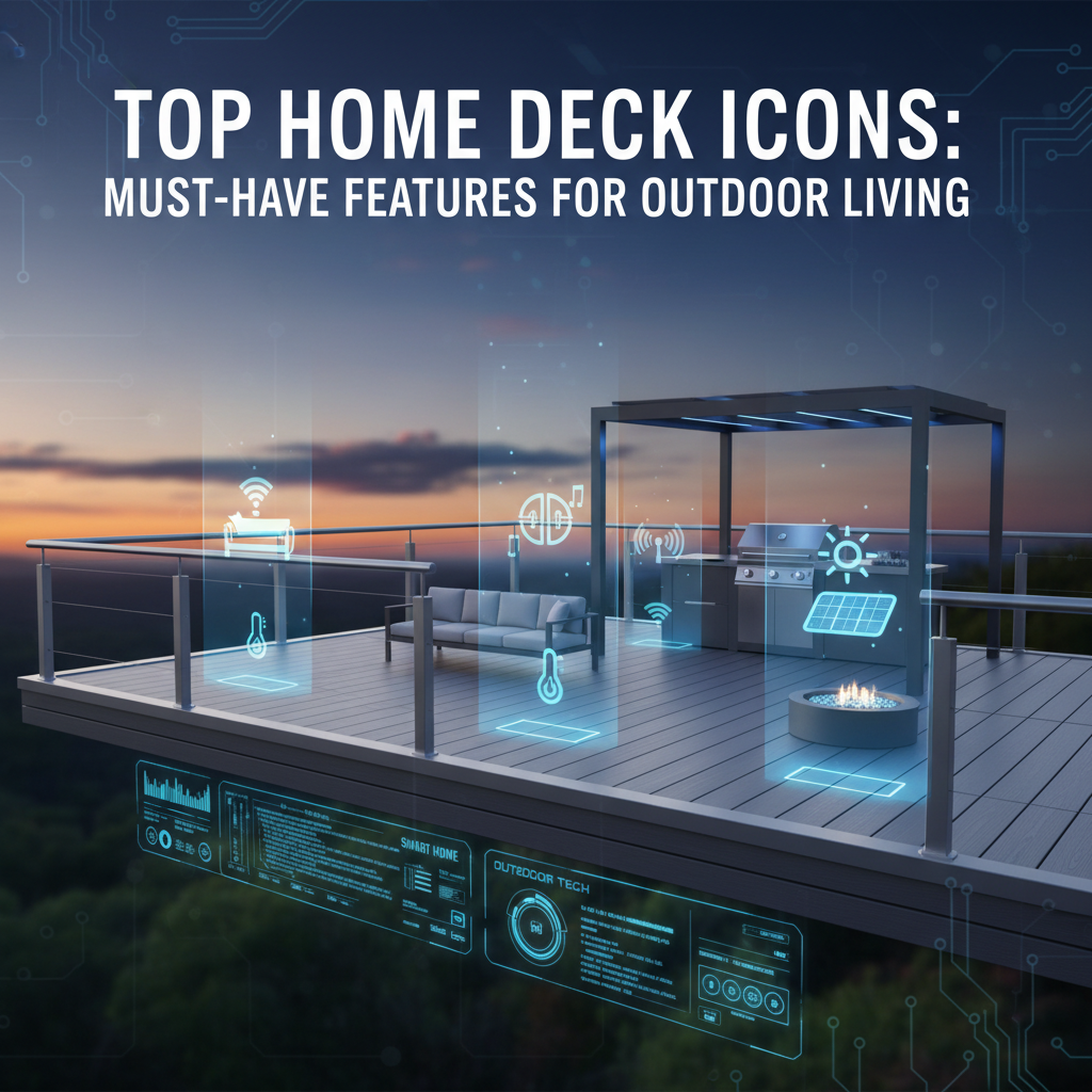 Top Home Deck Icons: Must-Have Features for Outdoor Living