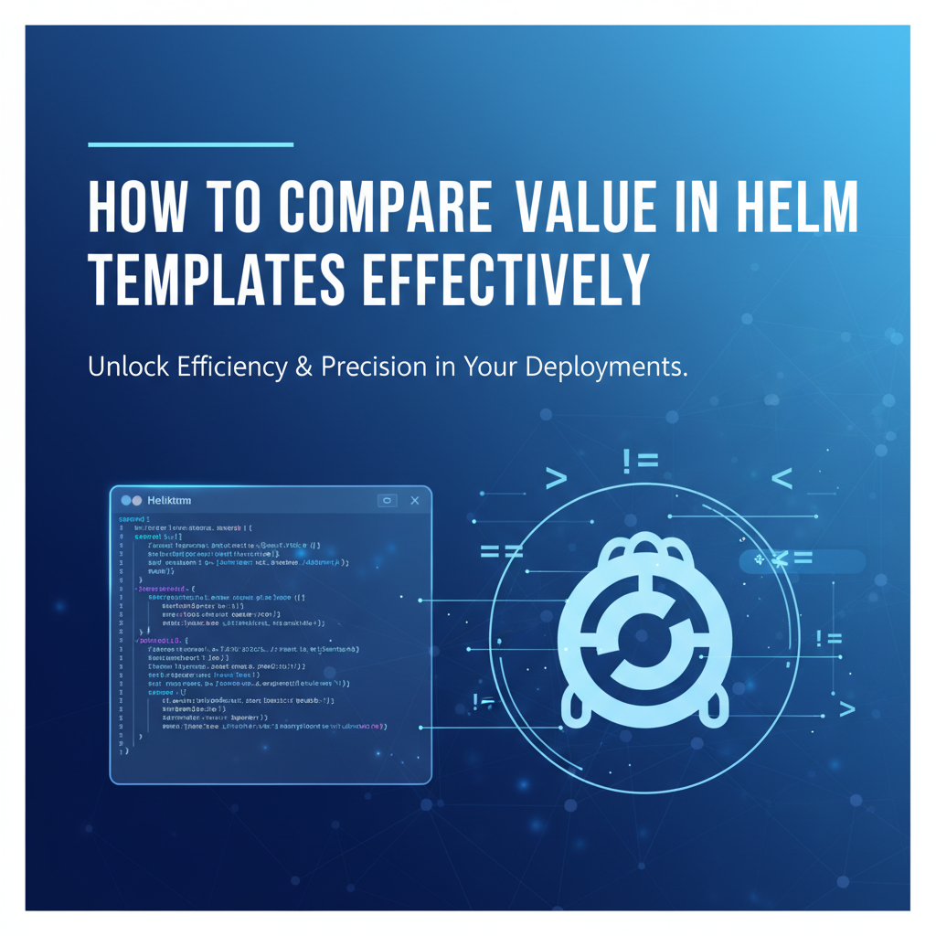 How to Compare Value in Helm Templates Effectively