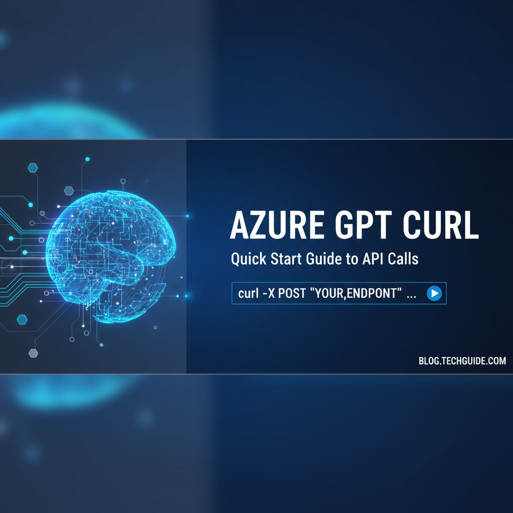 Azure GPT Curl: Quick Start Guide to API Calls
