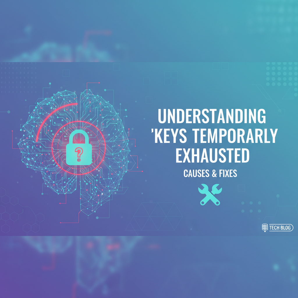 Understanding 'Keys Temporarily Exhausted': Causes & Fixes