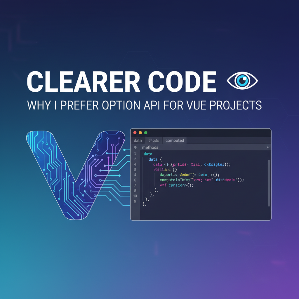 Clearer Code: Why I Prefer Option API for Vue Projects