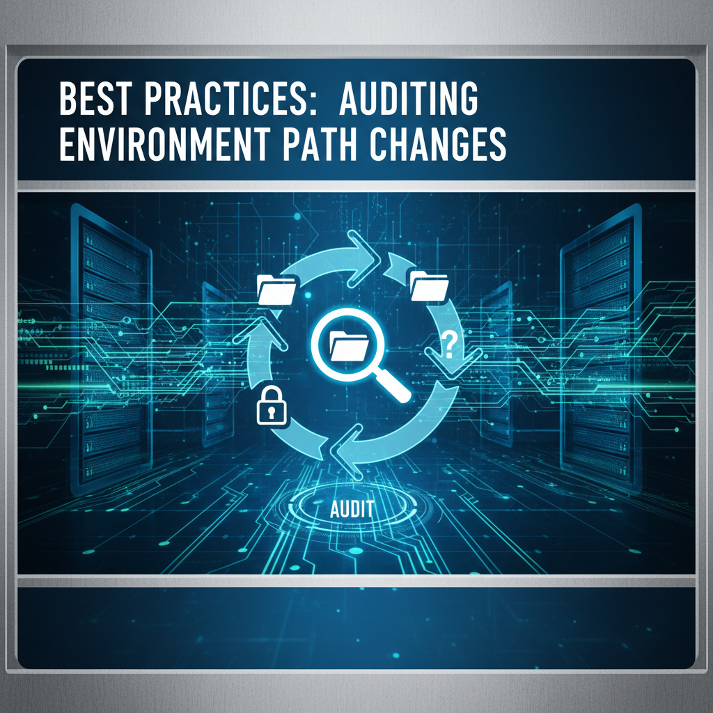 Best Practices: Auditing for Environment Path Changes