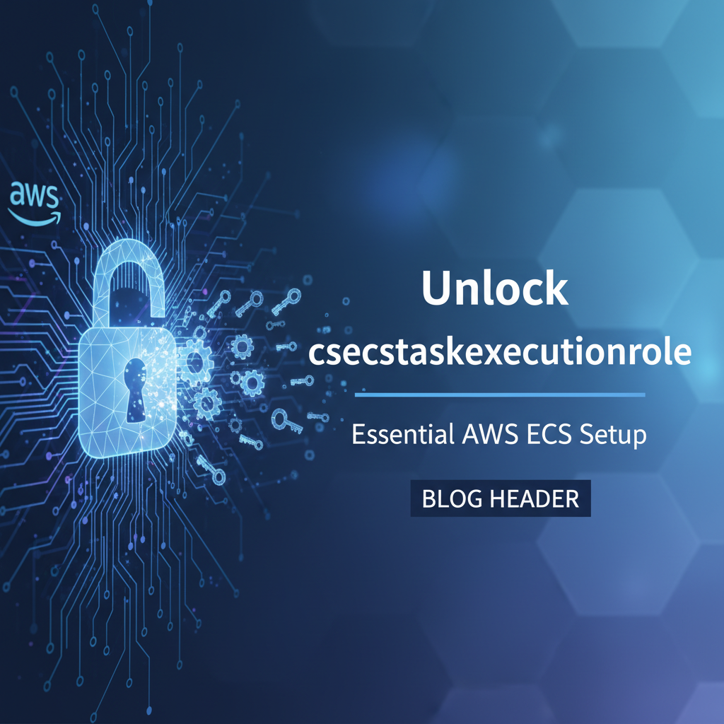 Unlock csecstaskexecutionrole: Essential AWS ECS Setup