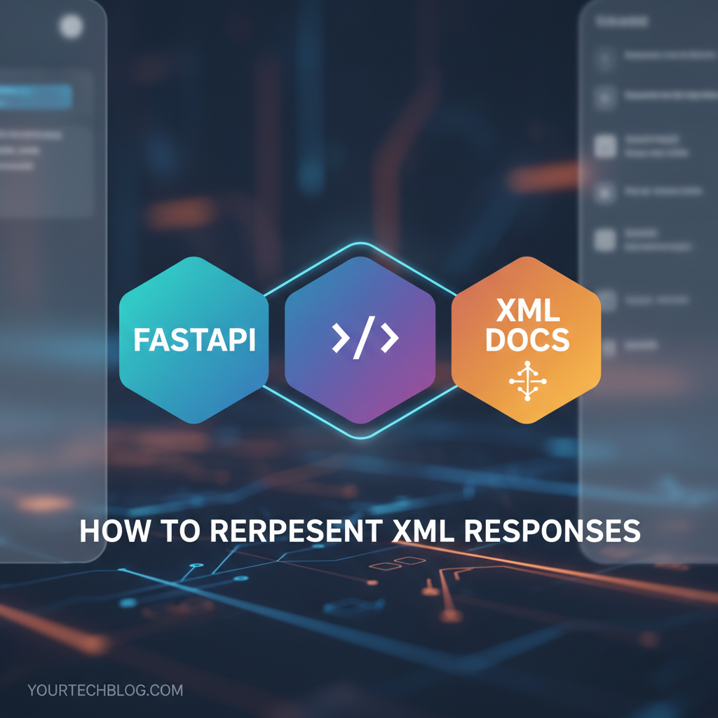 How to Make FastAPI Represent XML Responses in Docs