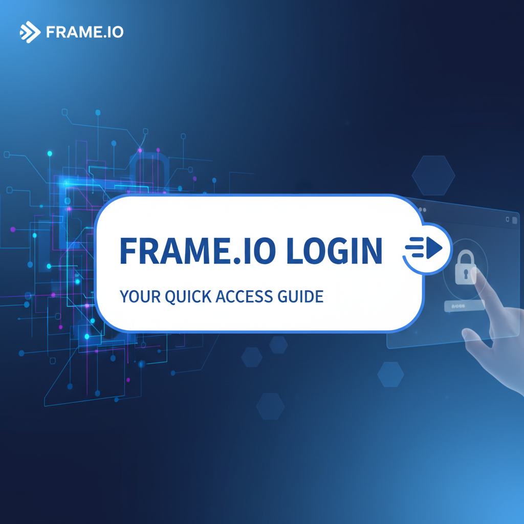 Frame.io Login: Your Quick Access Guide