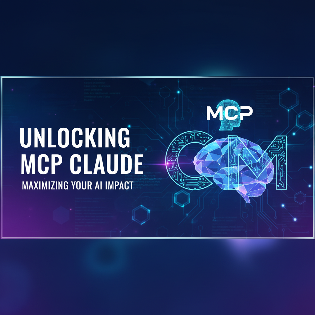 Unlocking MCP Claude: Maximizing Your AI Impact