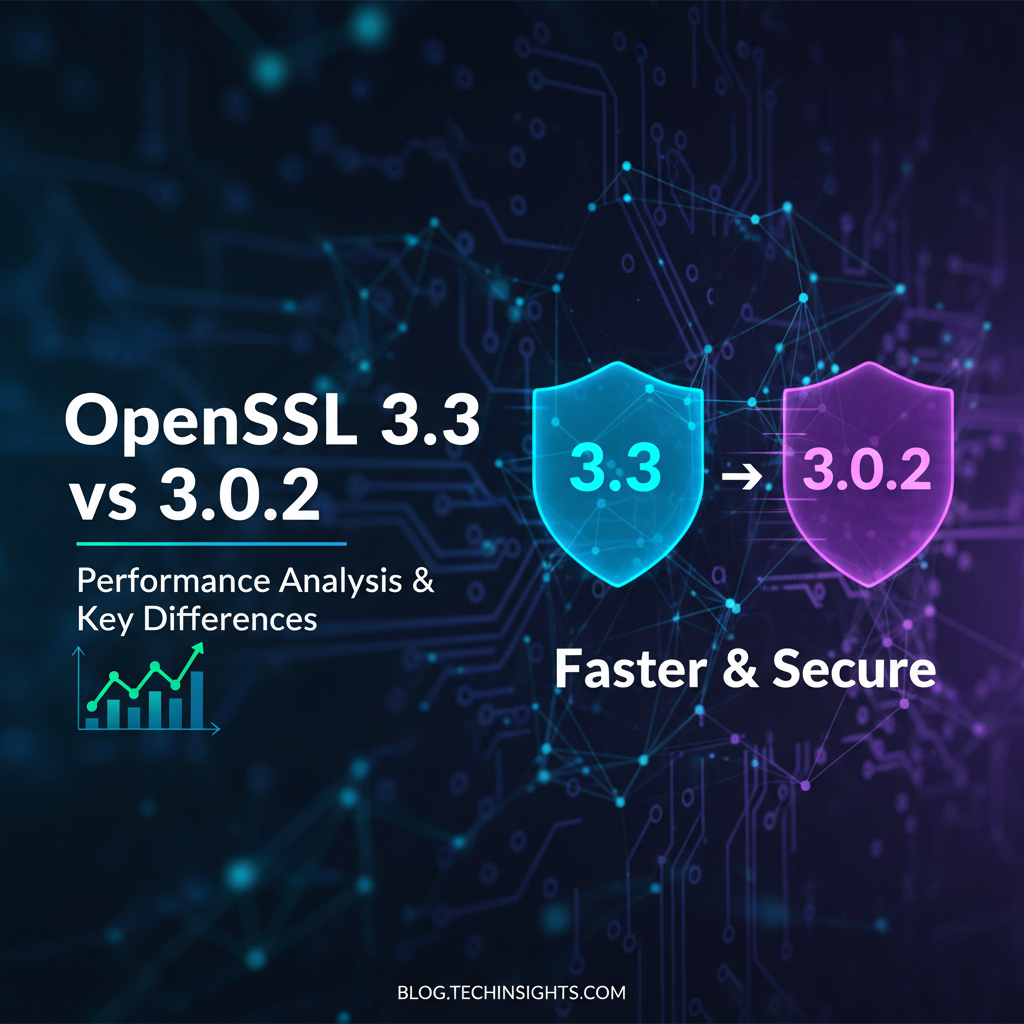 OpenSSL 3.3 vs 3.0.2: Performance Analysis & Key Differences