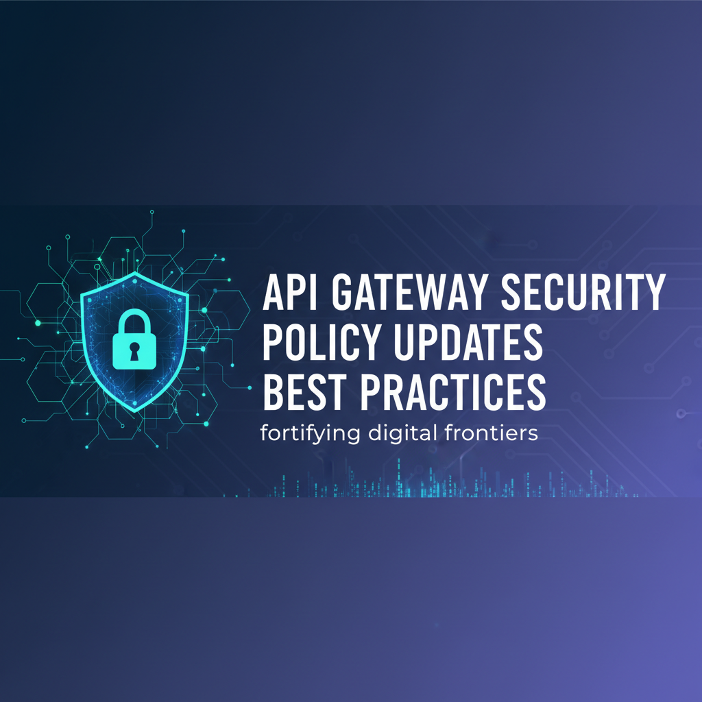 Best Practices for API Gateway Security Policy Updates