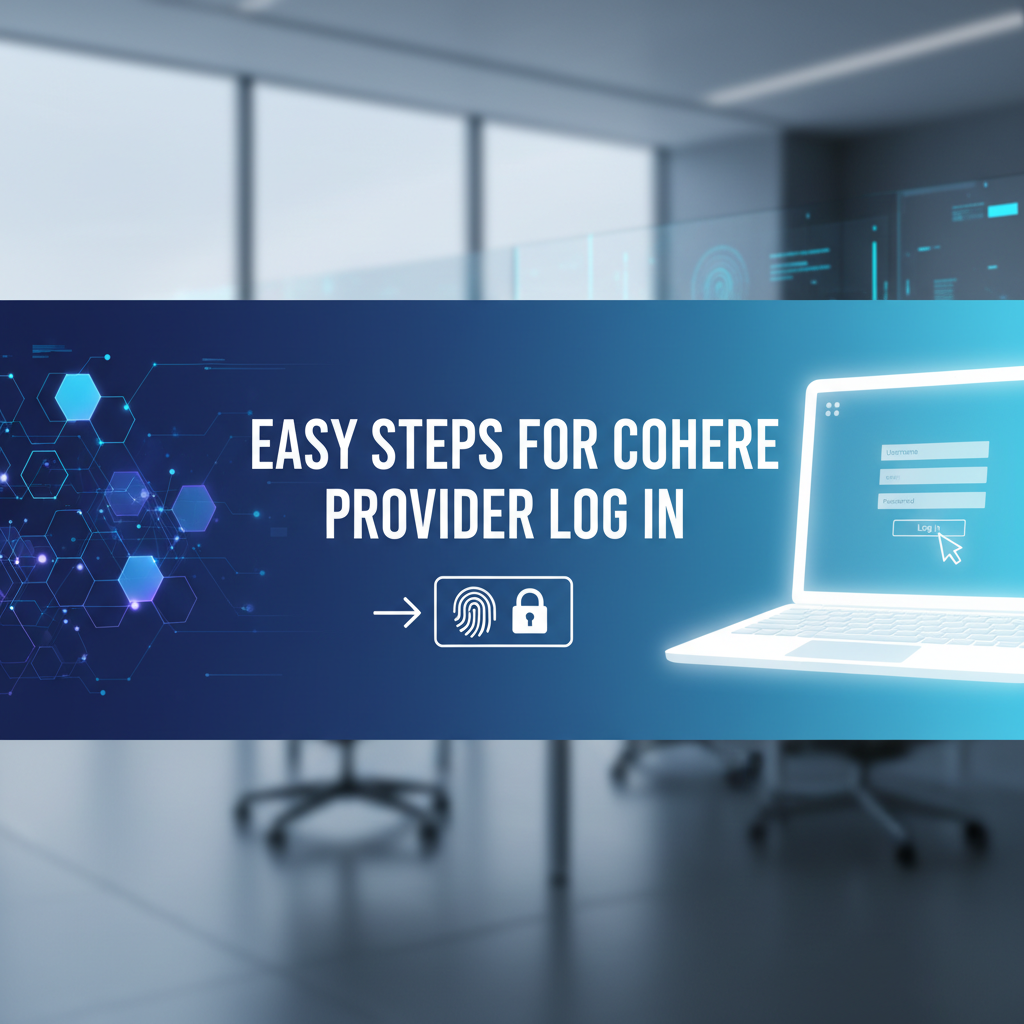 Easy Steps for Cohere Provider Log In