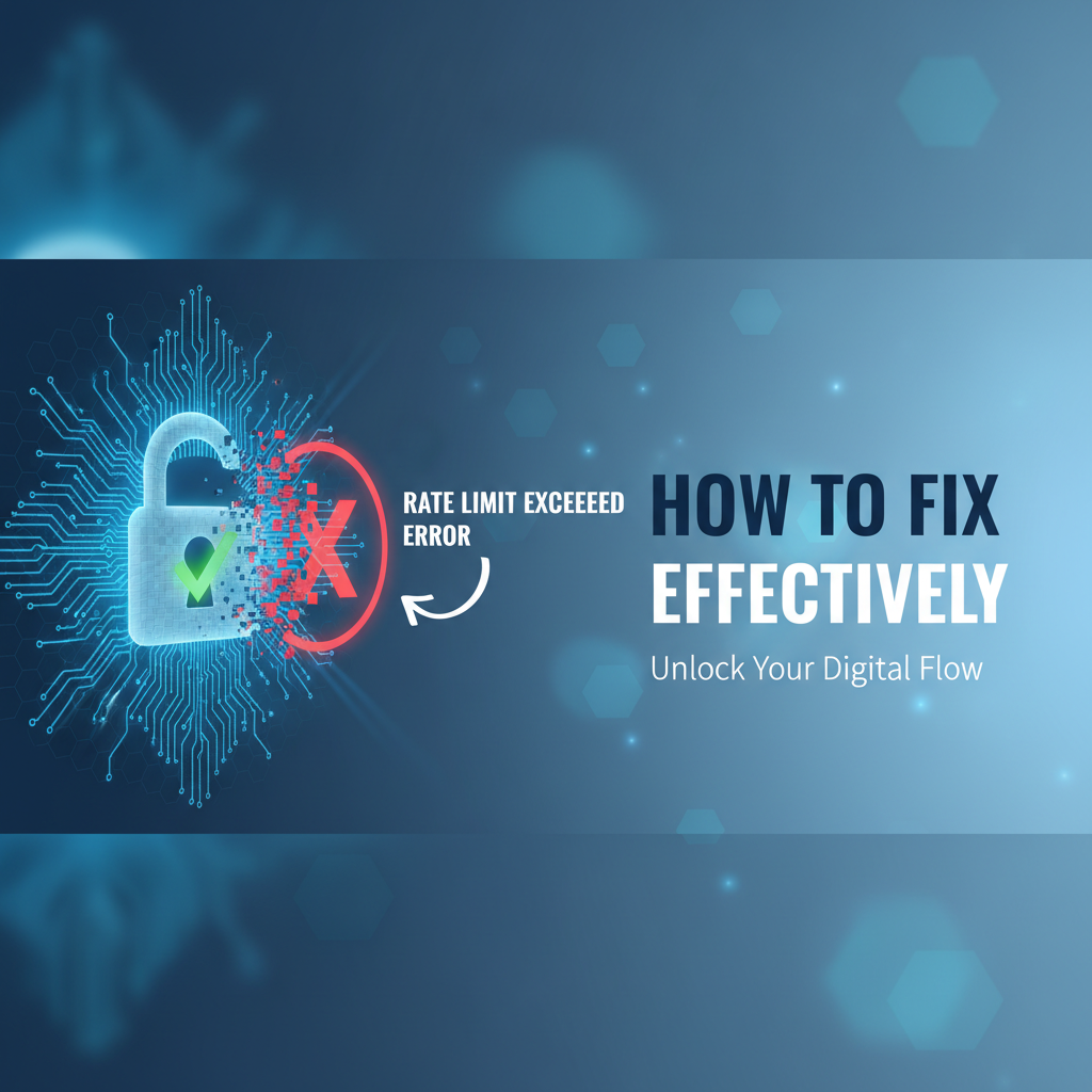 How to Fix 'Rate Limit Exceeded' Errors Effectively