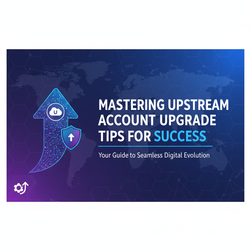 Mastering Upstream Account Upgrade: Tips for Success