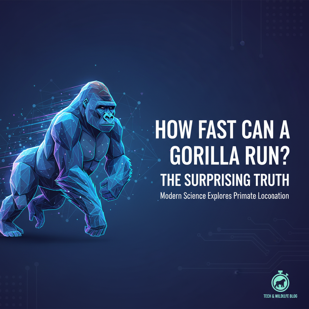 How Fast Can a Gorilla Run? The Surprising Truth