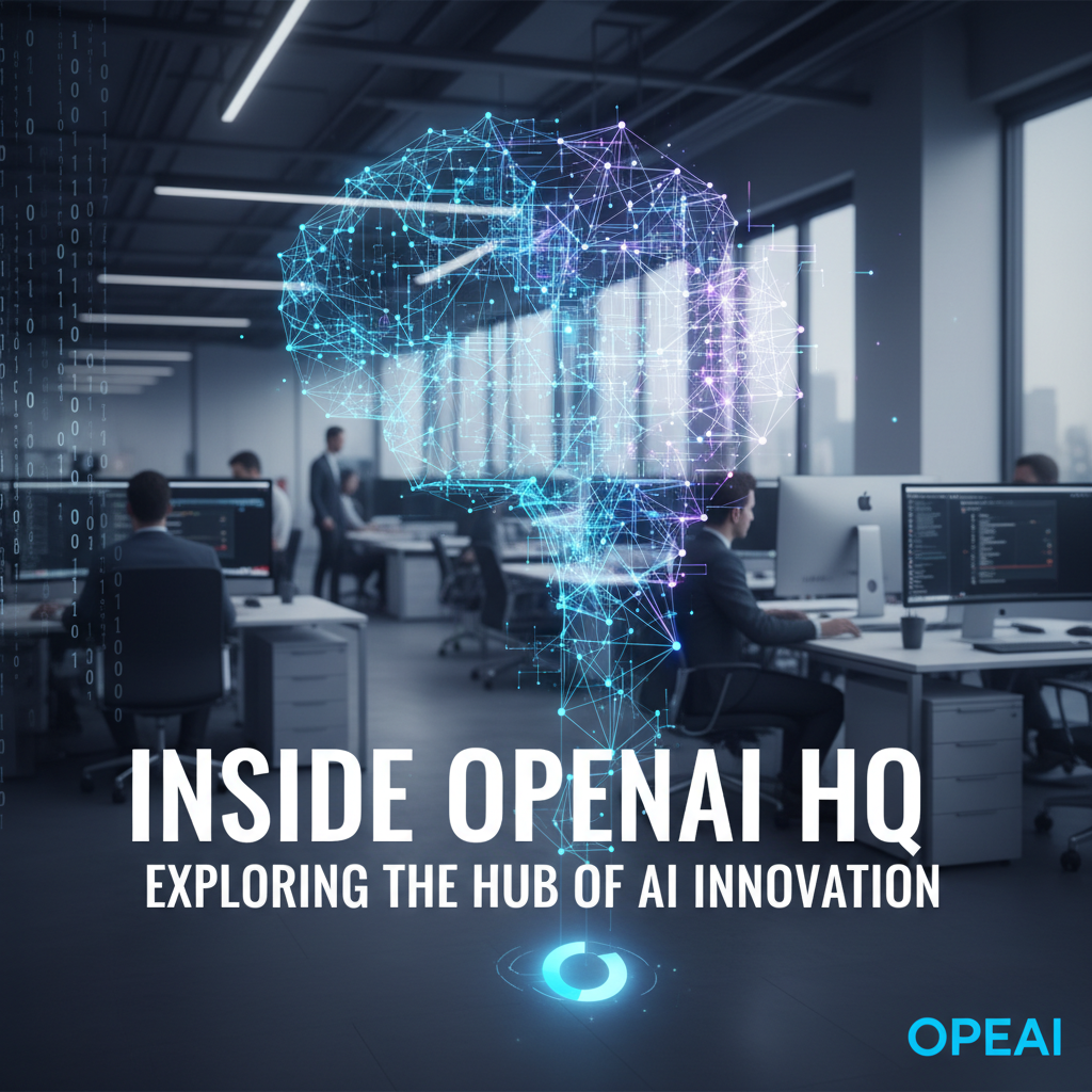 Inside OpenAI HQ: Exploring the Hub of AI Innovation