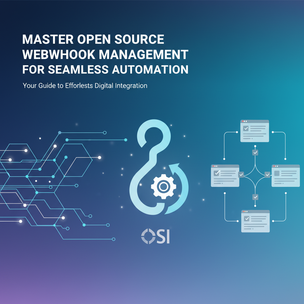 Master Open Source Webhook Management for Seamless Automation