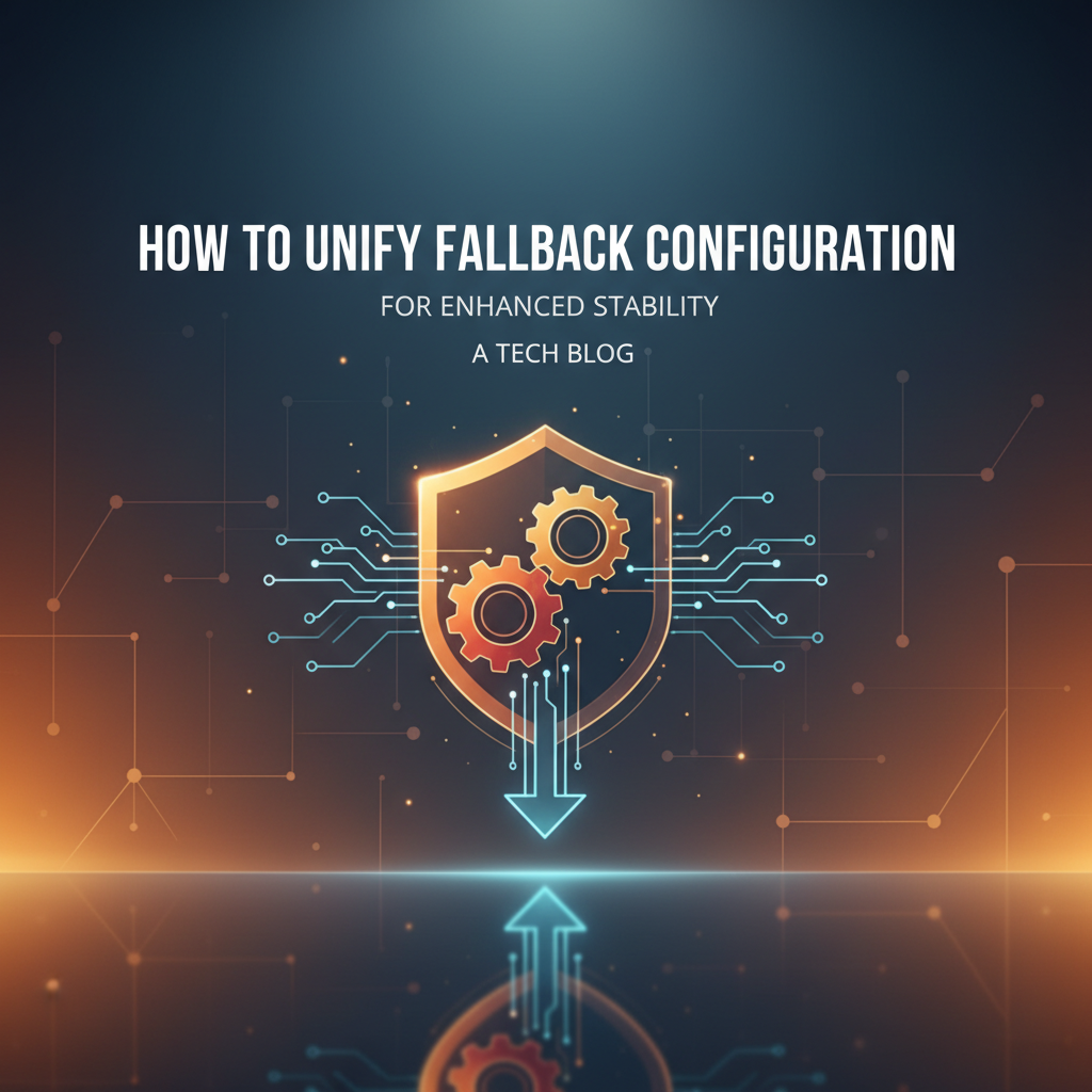 How to Unify Fallback Configuration for Enhanced Stability