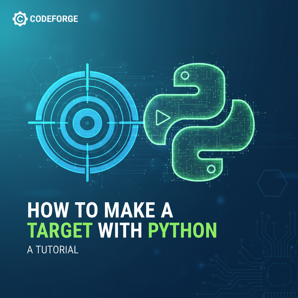 How to Make a Target with Python: A Tutorial