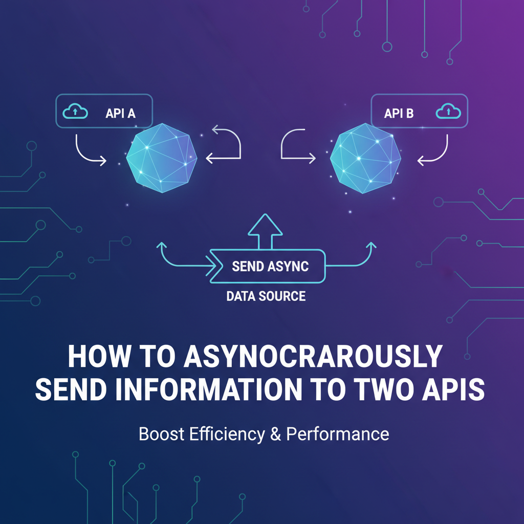 How to Asynchronously Send Information to Two APIs