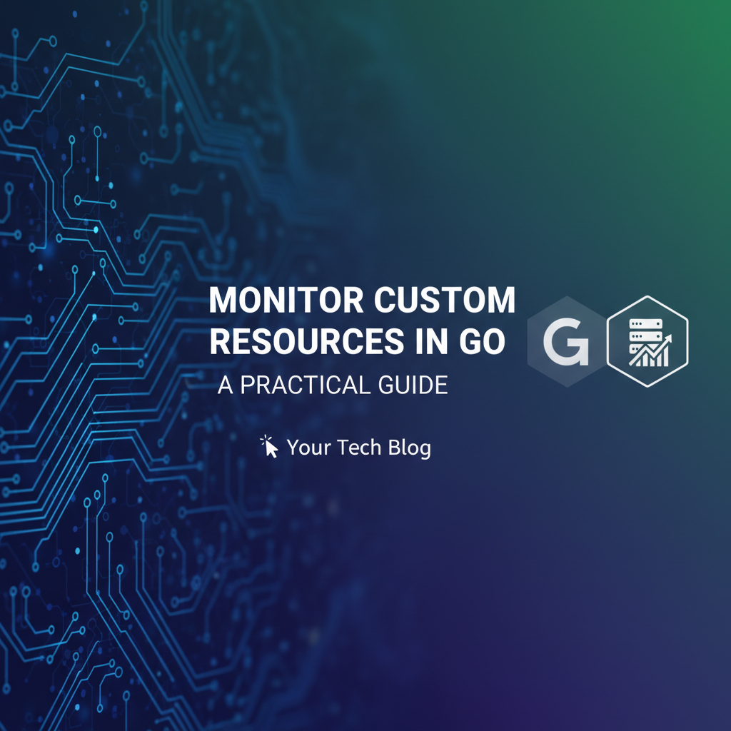 Monitor Custom Resources in Go: A Practical Guide