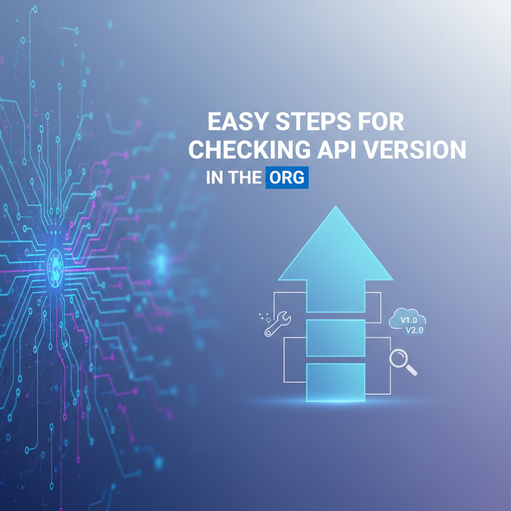 Easy Steps for Checking API Version in the Org