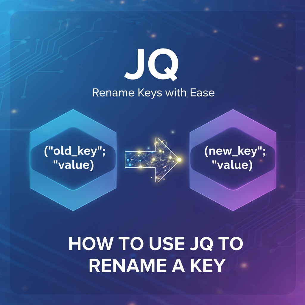 How to Use JQ to Rename a Key
