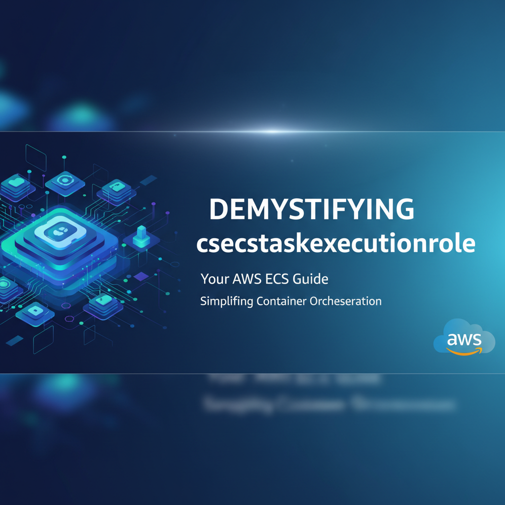 Demystifying csecstaskexecutionrole: Your AWS ECS Guide