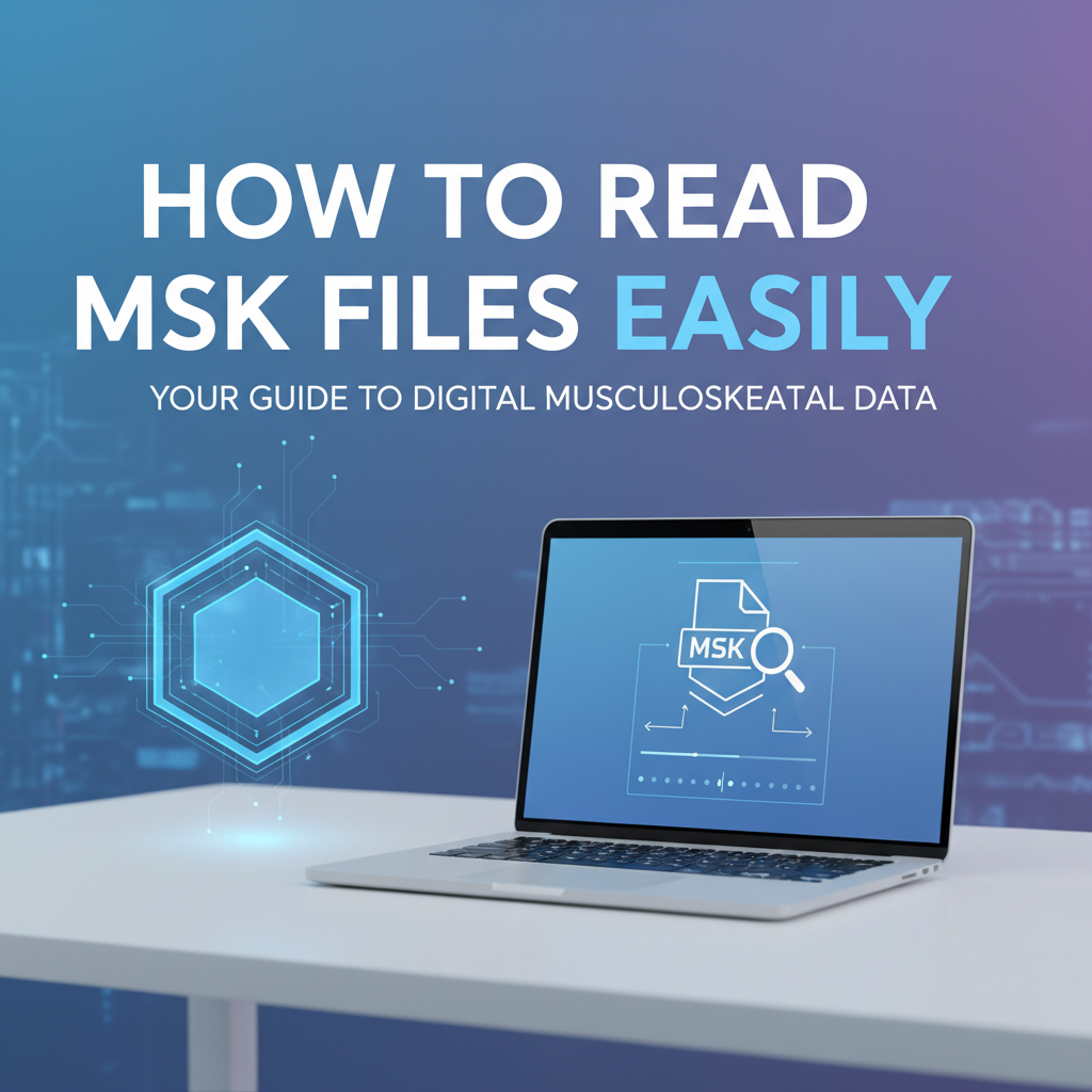 How to Read MSK File Easily