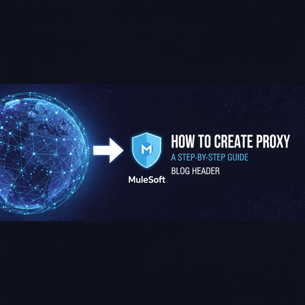 How to Create Proxy in MuleSoft: A Step-by-Step Guide
