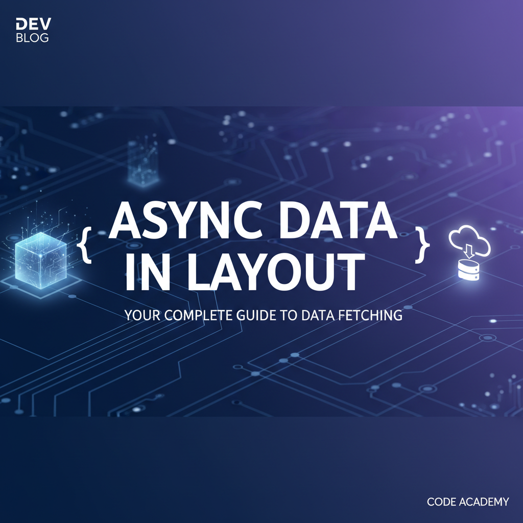 asyncData in Layout: Your Complete Guide to Data Fetching